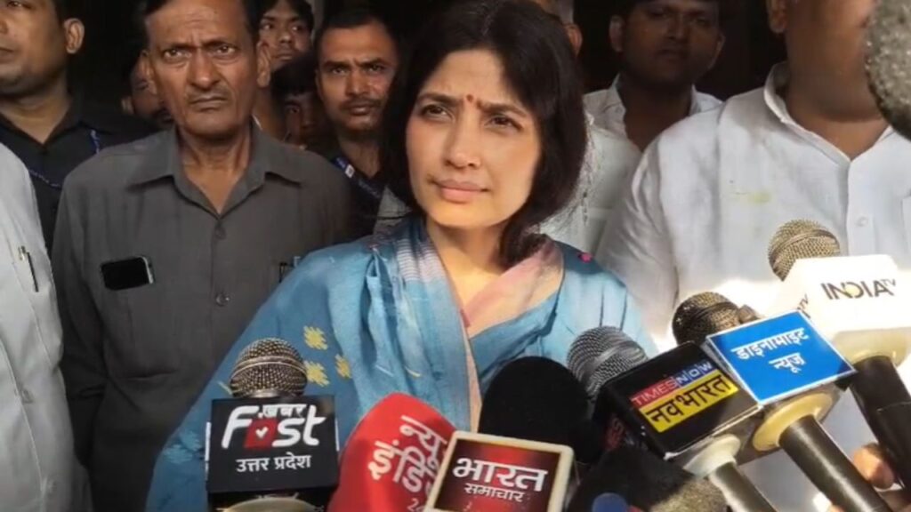 Dimple Yadav in Mainpuri