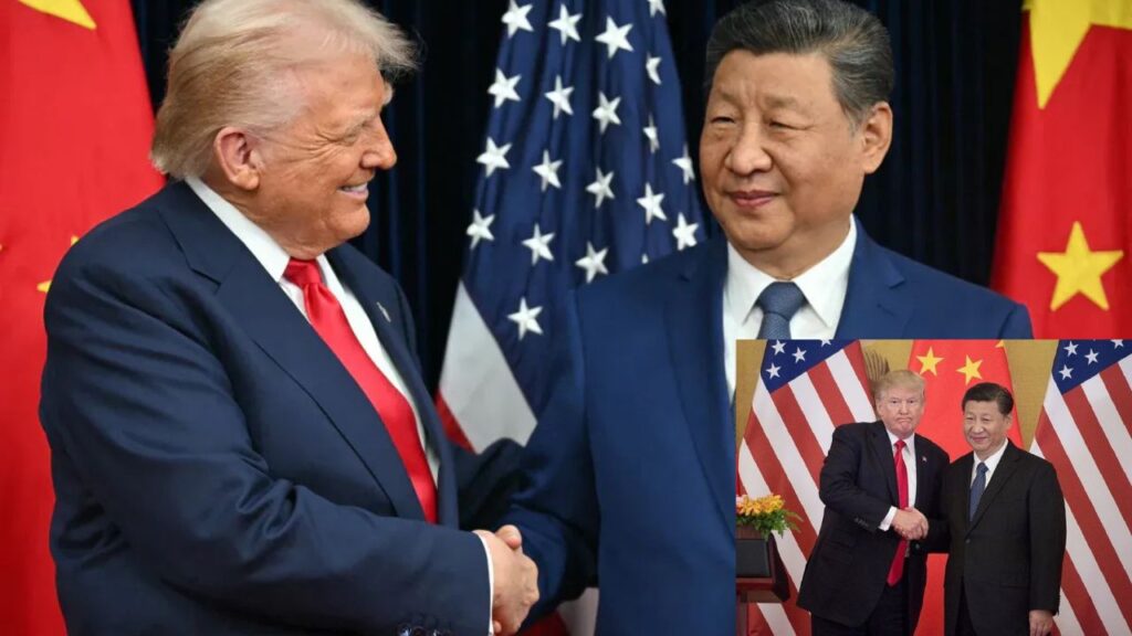 Donald Trump and Xi Jinping