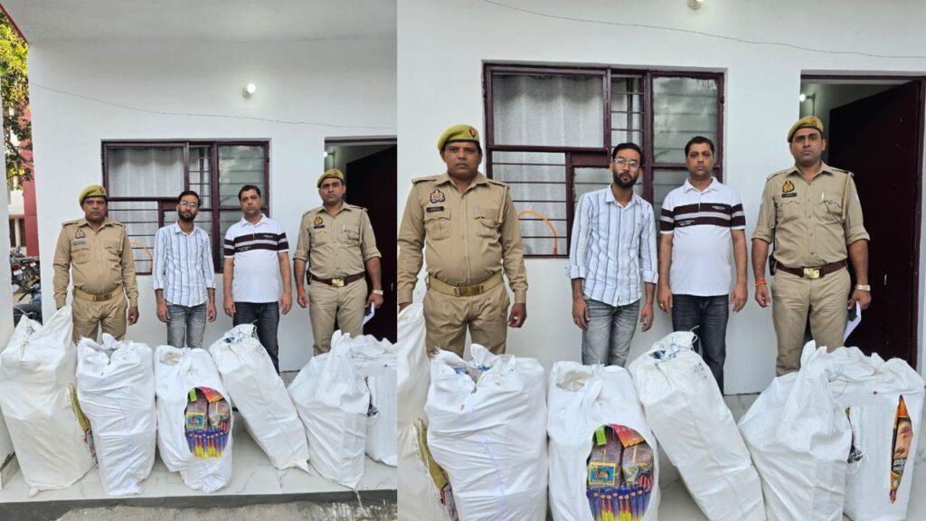 Illegal firecrackers busted