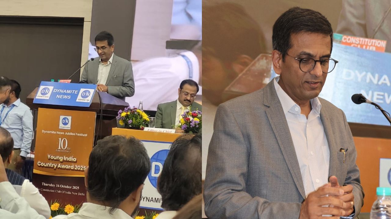 Former CJI Dr. D.Y. Chandrachud