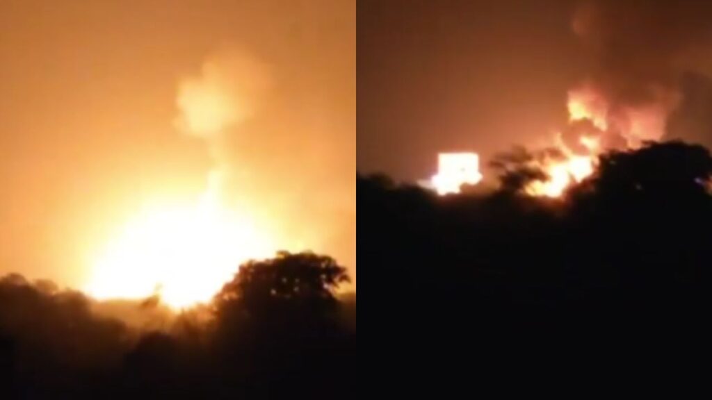Gas Tanker Blast