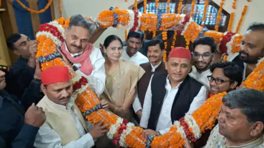 Akhilesh Yadav in Ghazipur