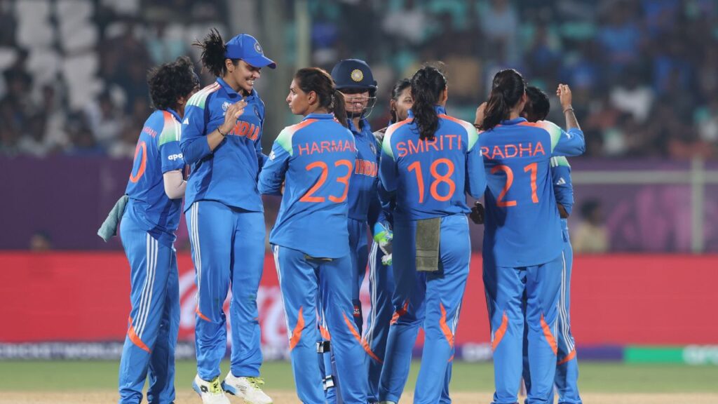 Indian women Team women's world cup 2025 semi-final