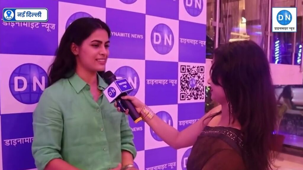 manu bhaker Exclusive Interview to dynamite news on young india country award 2025