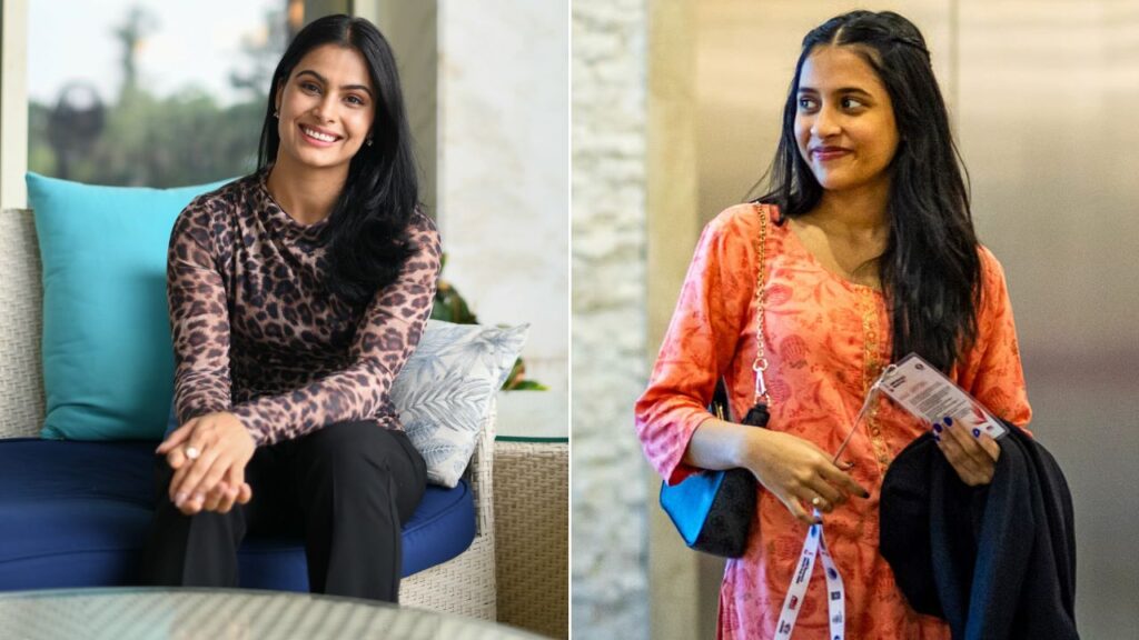 Young India Country Award 2025 Manu Bhaker and Divya Deshmukh