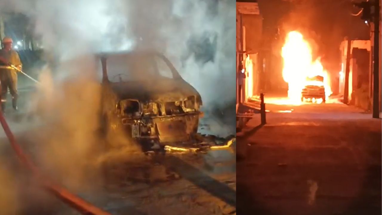 Muzaffarnagar Fire: मुजफ्फरनगर में अचानक दिखा आग का गोला, चारों ओर लपटे; फिर आगे जो हुआ…