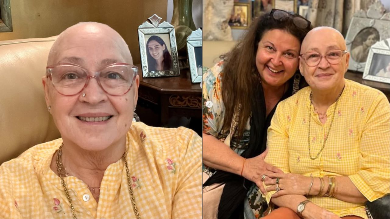 Nafisa Ali: कैंसर से जूझ रहीं नफीसा अली ने शेयर की बाल्ड लुक सेल्फी, शबाना आजमी ने तरीफ में कही ये बात