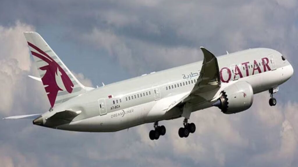Qatar Airways flight