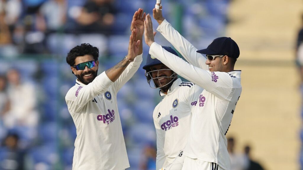 india vs west indies 2nd test day 2 stumps