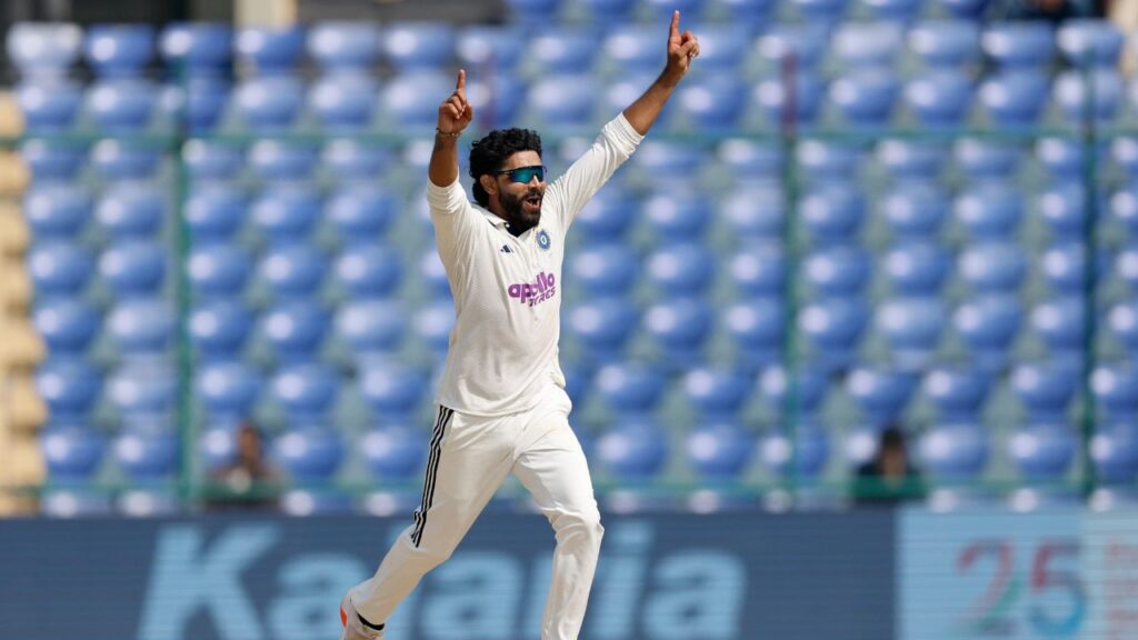 Ravindra Jadeja breaks harbhajan singh record