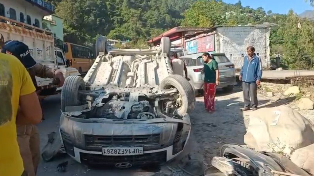Horrific accident on Rishikesh-Badrinath Highway