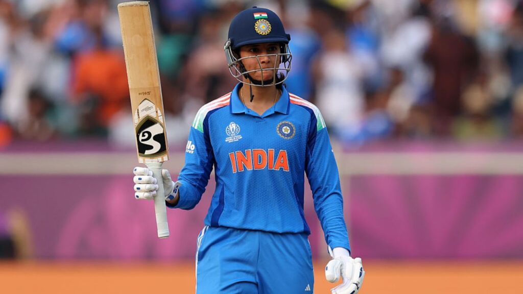 Smriti Mandhana completed 1000 runs in a year