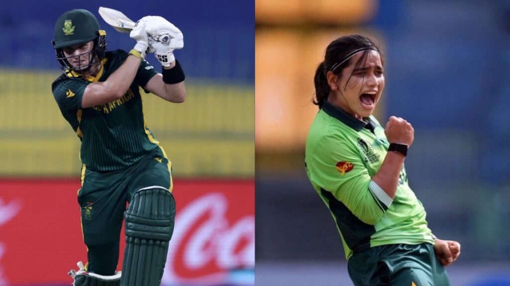 Women's World Cup 2025 South Africa women and Pakistan women