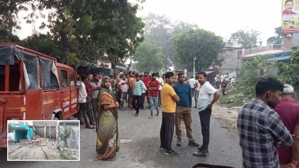 Explosion in Sultanpur