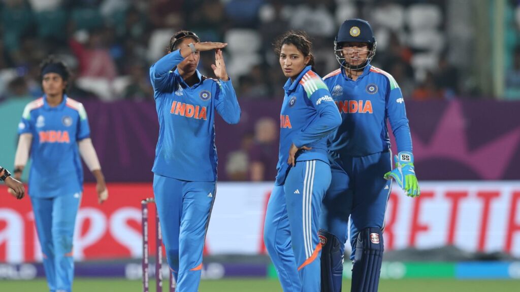 in women's world cup icc fined to team india for slow over rate