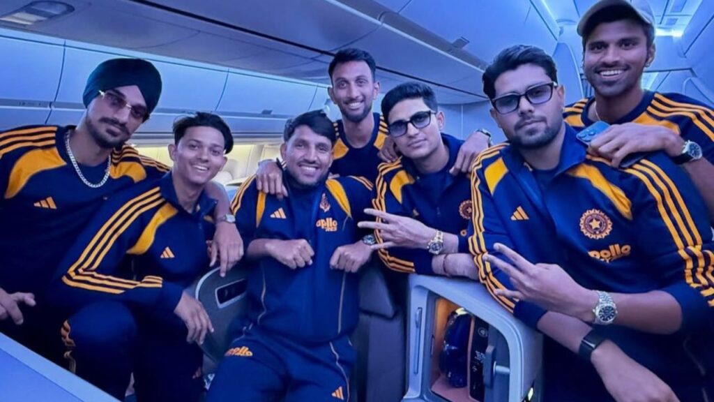 Team India reach australia ind vs aus