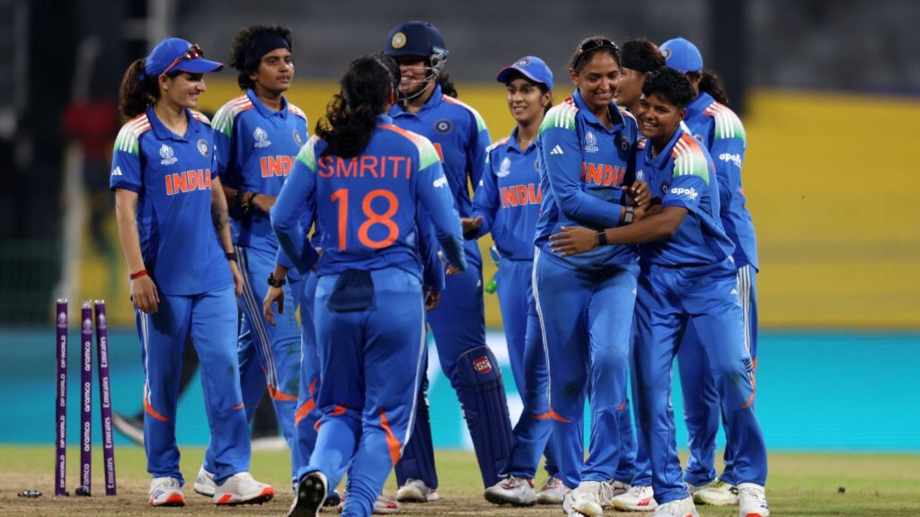 Women's World Cup 2025 points table team india