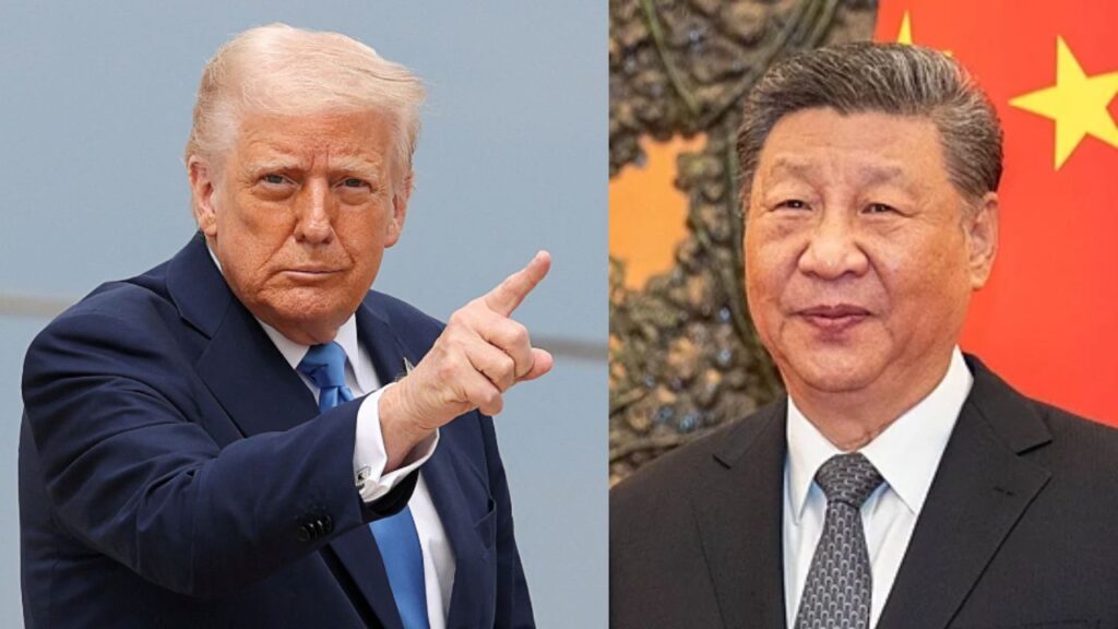 Trump and Xi Jinping