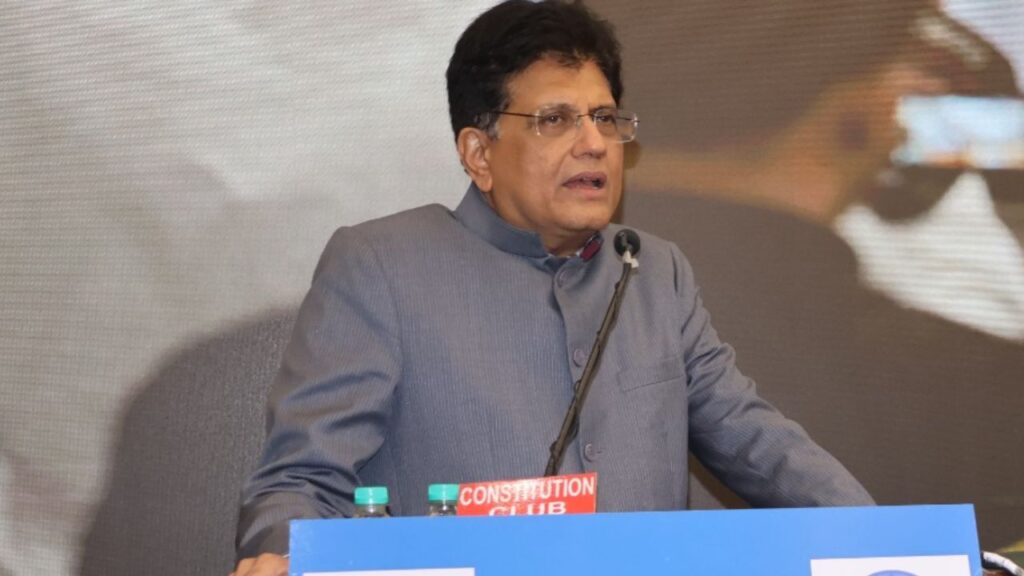 Union Commerce and Industry Minister Piyush Goyal (Photo Source- Dynamite News)