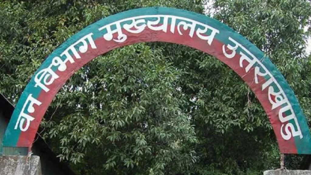 Major action by the Forest Department
