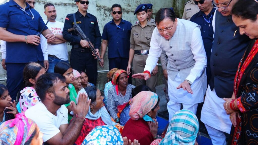 Chief Minister visits disaster-affected areas in Sahastradhara region