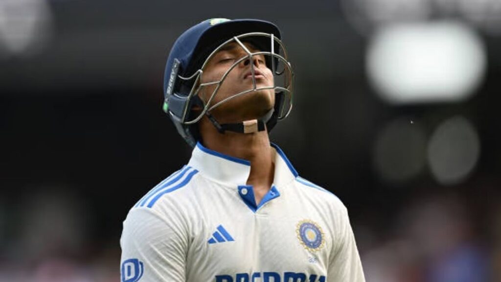 Yashasvi Jaiswal poor record ind vs wi 2nd test