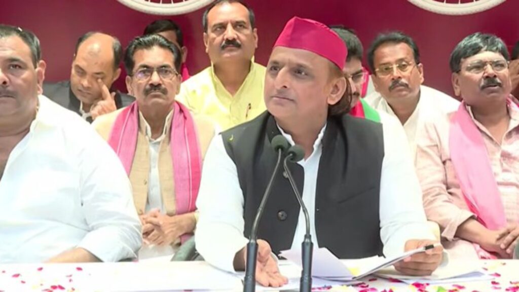 SP National President Akhilesh Yadav