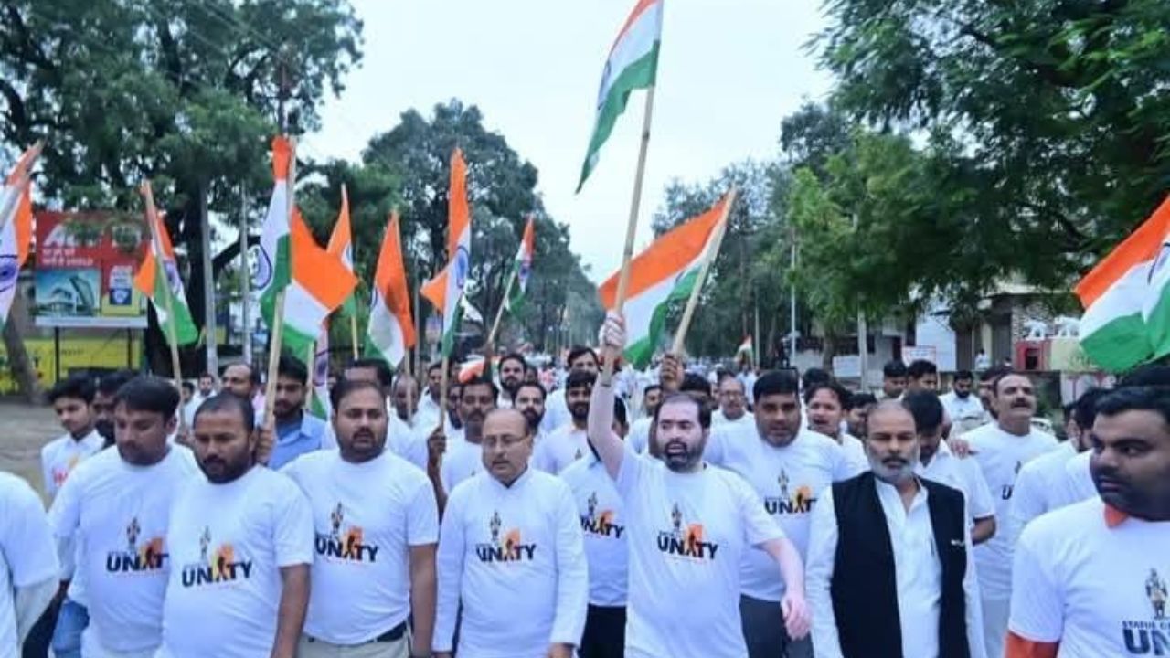 बाराबंकी में सरदार पटेल की 150 वी जयंती पर रन फॉर यूनिटी का आयोजन