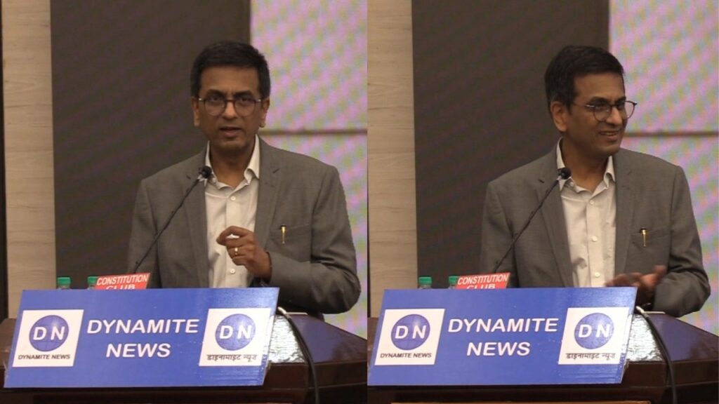 former Chief Justice Dr. D.Y. Chandrachud