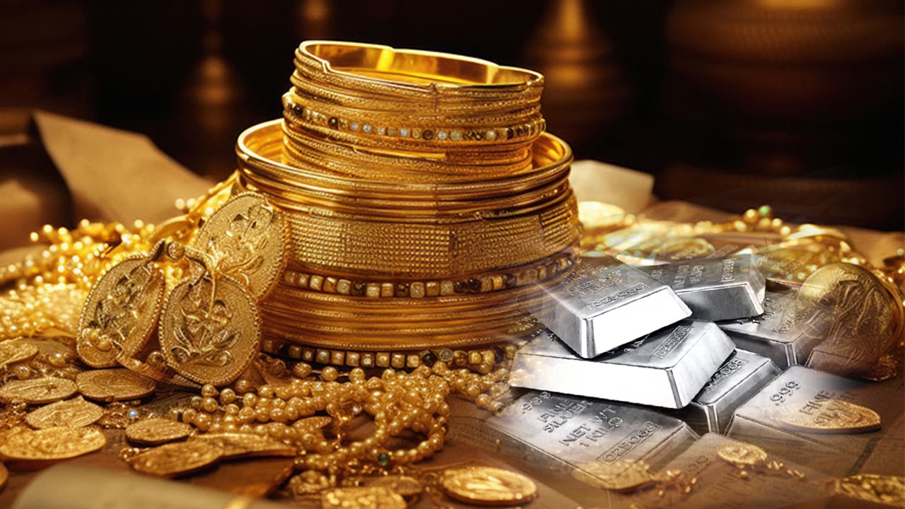 Today Gold Rate: सोने-चांदी की कीमतों में देखने को मिली हलचल, जानें गोल्ड की रियल-टाइम कीमतें Today Gold Rate: सोने-चांदी की कीमतों में देखने को मिली हलचल, जानें गोल्ड की रियल-टाइम कीमतें