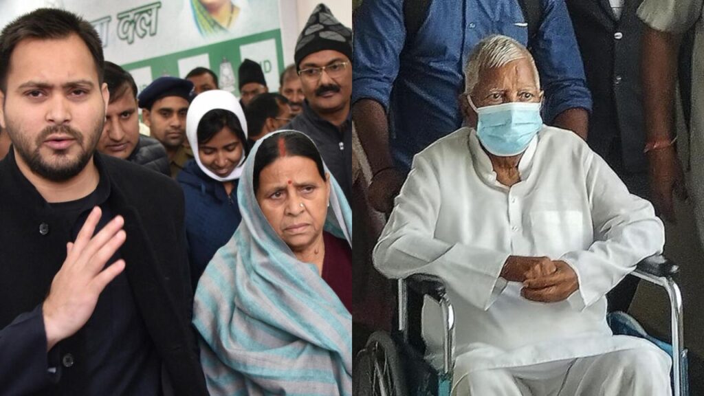 Charges framed against Lalu family