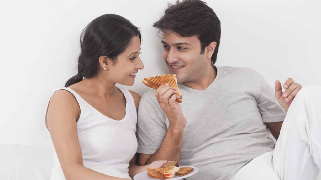 Jutha Khana in Married Life