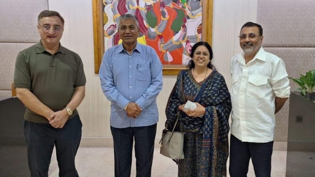 BJP MPs Dr Nishikant Dubey, PP Chaudhary and other Indian delegation members are in New York.