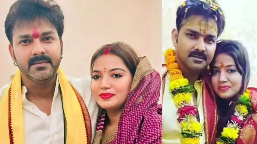 Powerstar Pawan Singh and Jyoti