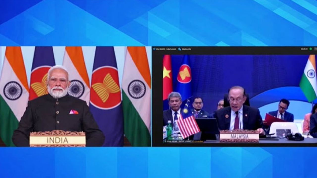 ASEAN Summit 2025: पीएम मोदी आसियान समिट में बोले- हम साझा मूल्यों से जुड़े रहेंगे, जानें संबोधन की खास बातें ASEAN Summit 2025: पीएम मोदी आसियान समिट में बोले- हम साझा मूल्यों से जुड़े रहेंगे, जानें संबोधन की खास बातें