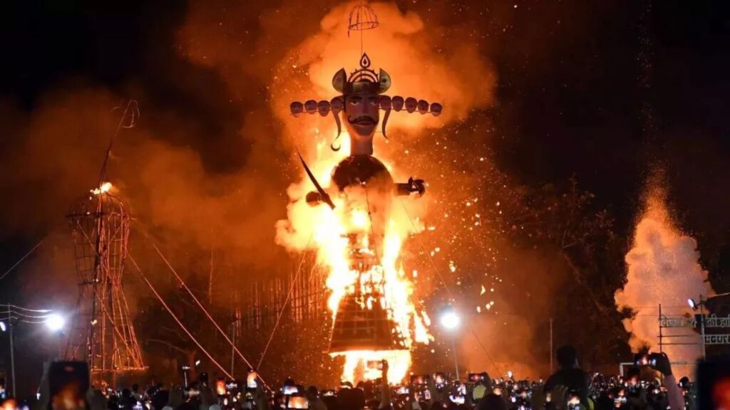 Ravana Dahan on Vijayadashami