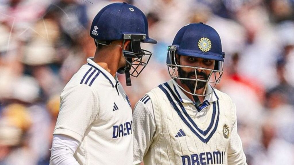 Ravindra Jadeja could not make a big record because of Shubman Gill.