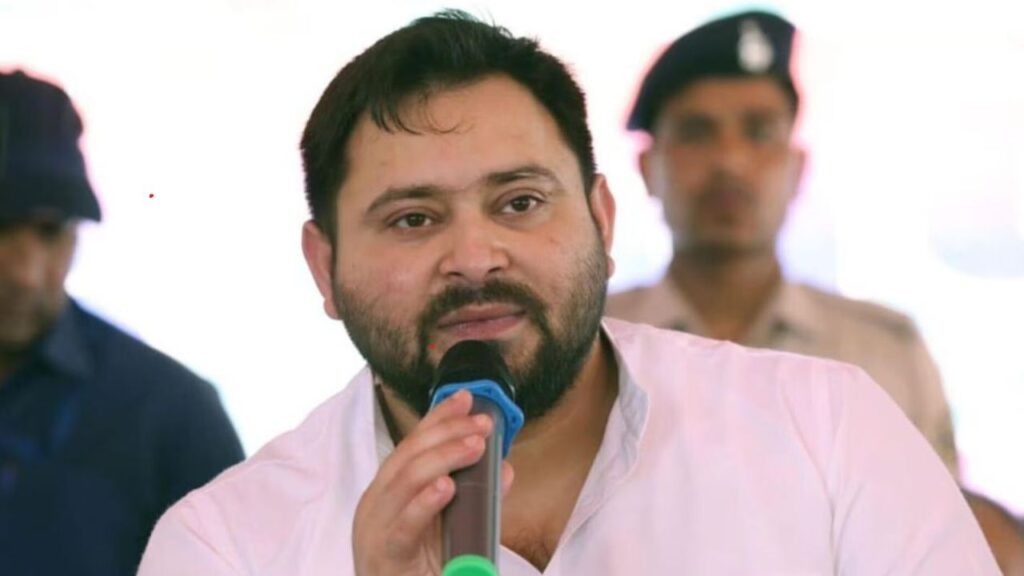 Tejashwi Yadav files nomination for Bihar elections