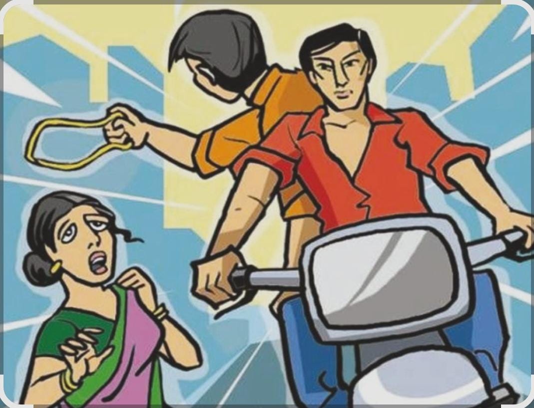 UP Crime: महराजगंज में टहलने निकली महिला से बाइक सवारों ने लूटी चेन, इलाके में मचा हड़कंप