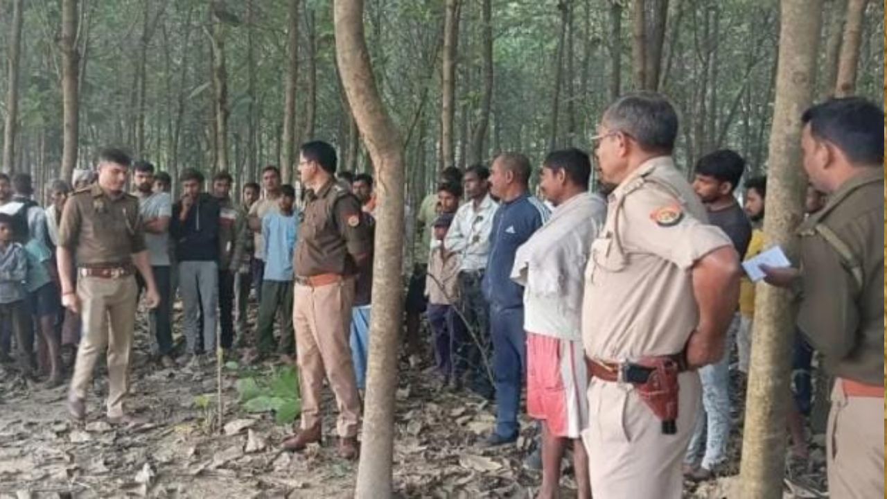 Barabanki News: बाग में युवक का शव मिलने से हड़कंप; गमछे से कसा था गला