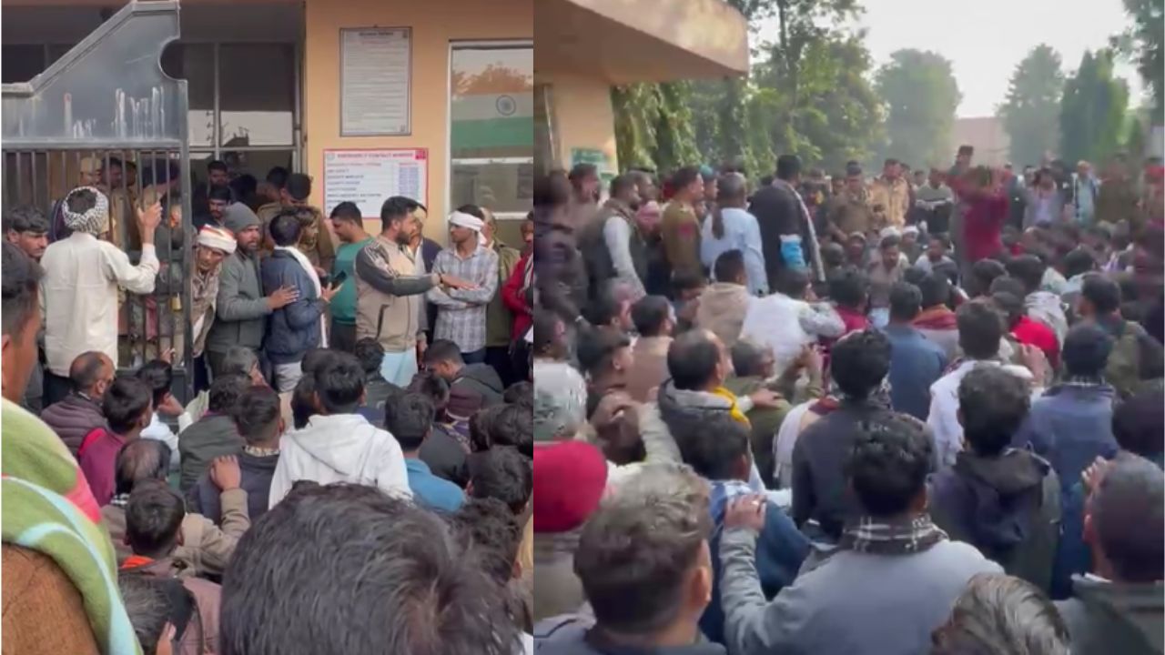 Bhilwara: बीएसएल फैक्ट्री में मजदूर की मौत पर हंगामा, इस मांग पर अड़े परिजन