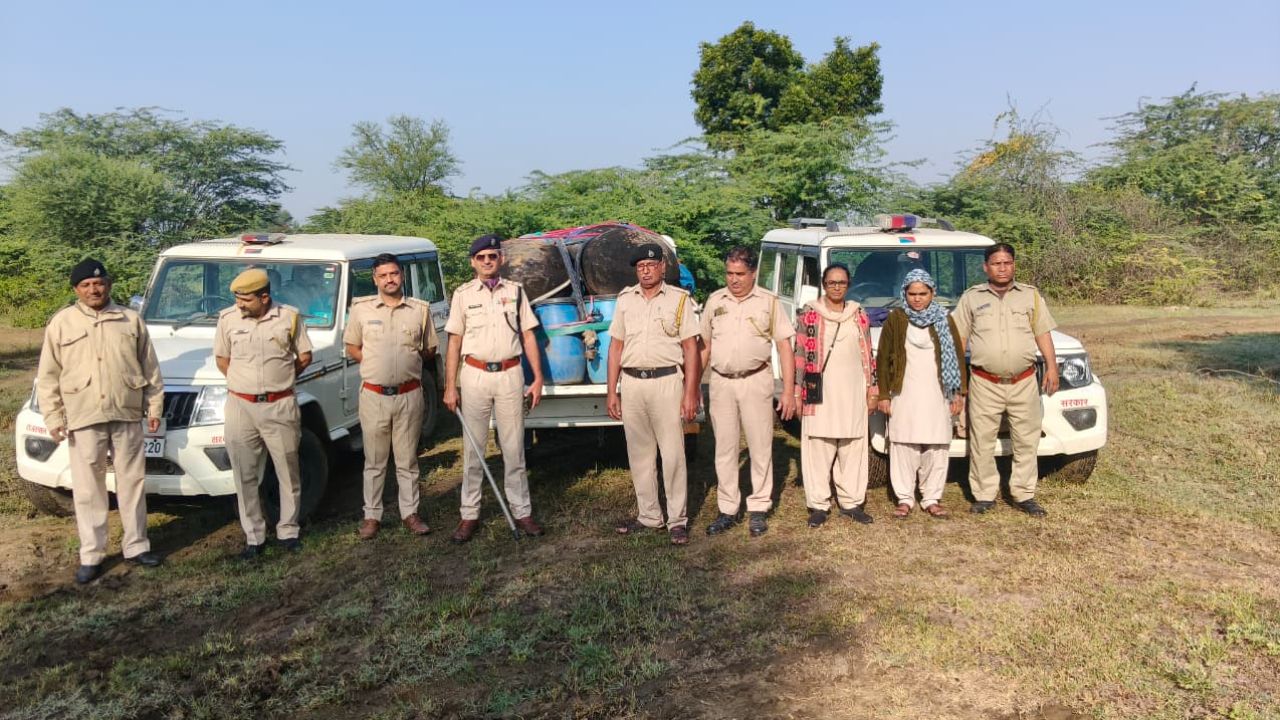 भीलवाड़ा में नहीं थम रहा मौत का काला कारोबार; कच्ची शराब की भट्टियों का फिर भंडाफोड़, माफियाओं की टूटी कमर