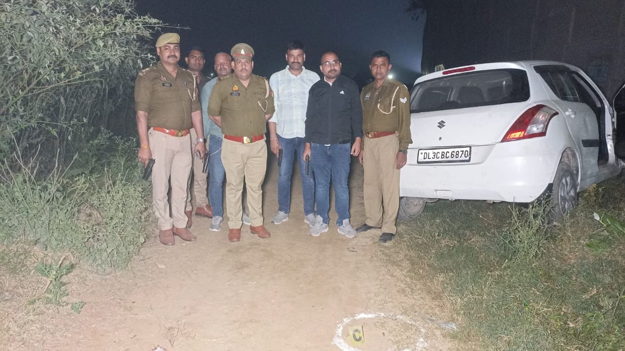 बुलंदशहर में फिर गरजी पुलिस की बंदूकें, ऑपरेशन लंगड़ा में गाजियाबाद का बदमाश दबोचा गया