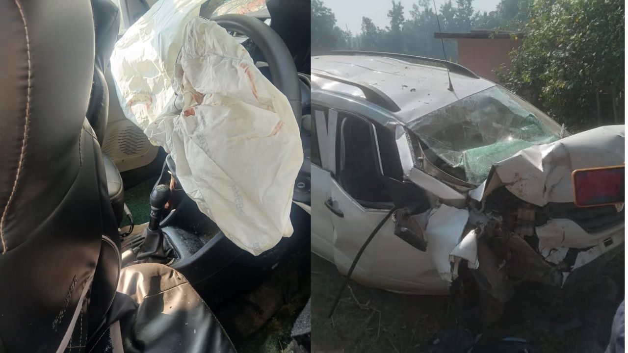 Maharajganj Road Accident: भीषण सड़क हादसा, बारात से लौट रही कार दीवार से टकराई; कई गंभीर घायल