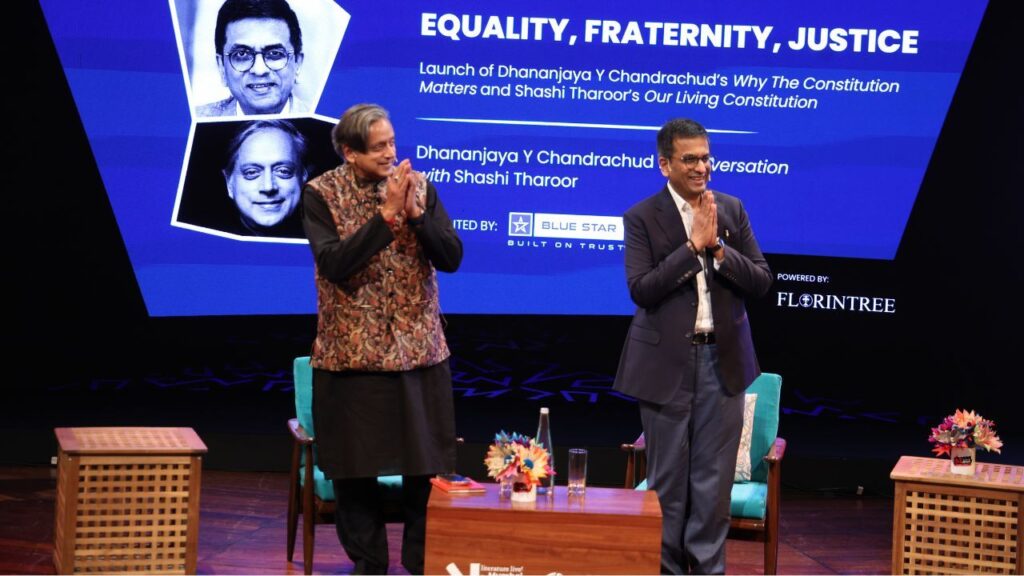 Chandrachud and Tharoor