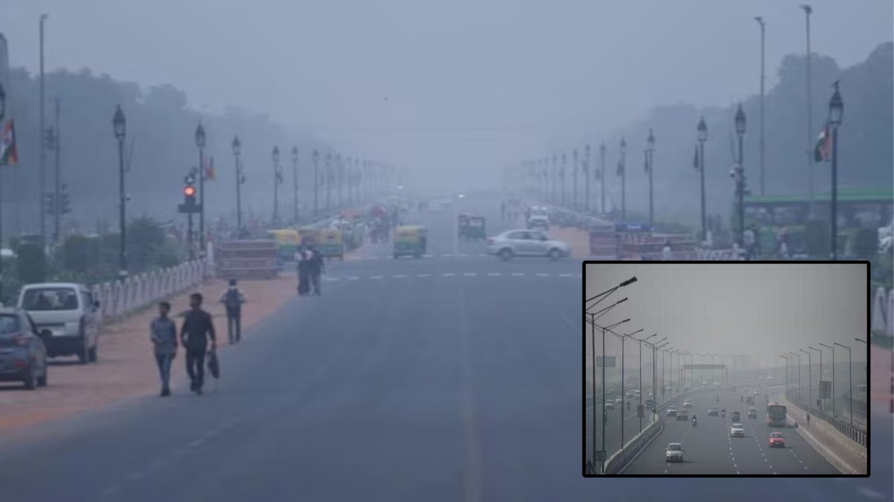 दिल्ली में प्रदूषण का कहर: AQI खतरनाक स्तर पर पहुंचा, इन इलाकों में रेड अलर्ट