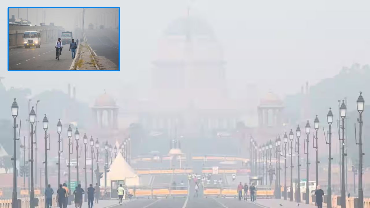 दिल्ली में रविवार को साफ आसमान, पर हवा अब भी खराब; जानें कितना पहुंचा AQI