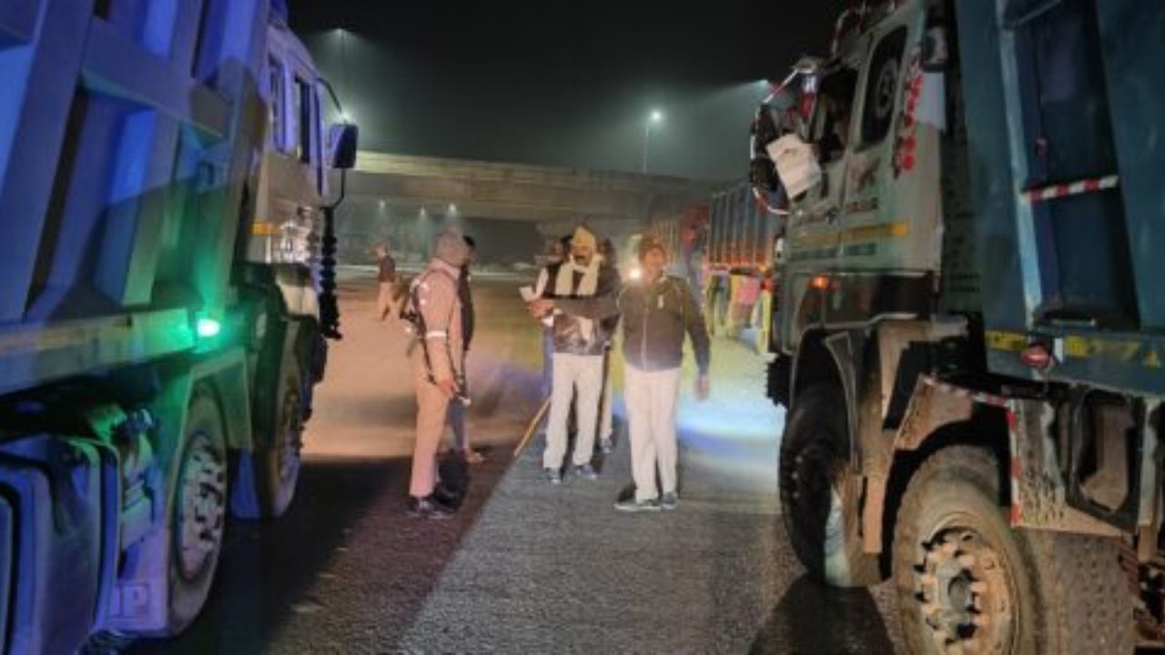 ओवरलोड ट्रकों पर पुलिस का शिकंजा: 70 वाहन चालान, दो सीज… खनन माफिया में हड़कंप