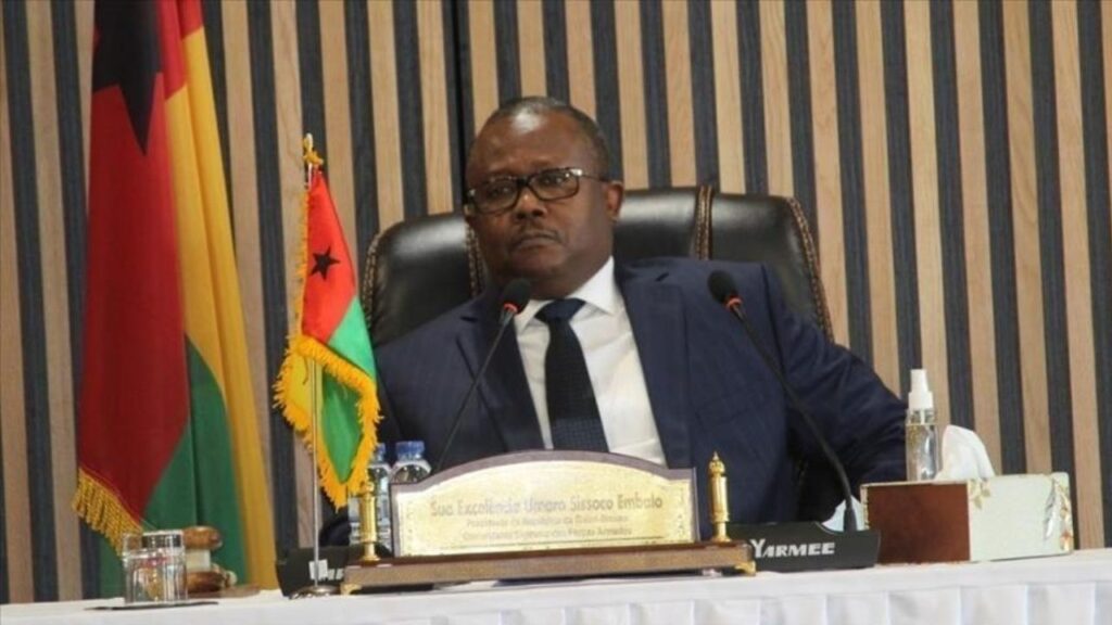 President Umaro Sissoko Embalo (Img: Google)