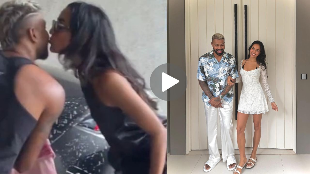 नताशा ने नहीं हार्दिक ने ही… पांड्या को KISS करते नजर आईं माहिका, भड़के फैंस- VIDEO